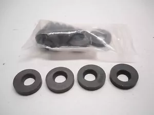 12 NEW STEEL VALANCE / SPLITTER WASHERS 1.255" od X .500" id CHAMFER .062 OFFSET - Foto 1 di 4