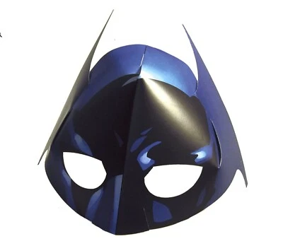 Hallmark Batman Máscaras El Caballero Oscuro Fiesta Disfraz 4 unidades Warner Brothers DC Foto 1 de 4