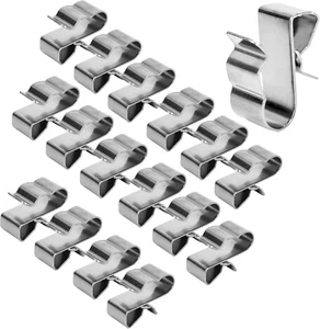 50 Pieces Solar PV Cable Clamps Solar Module Cable Clips Stainless Steel Pendant - Picture 1 of 12