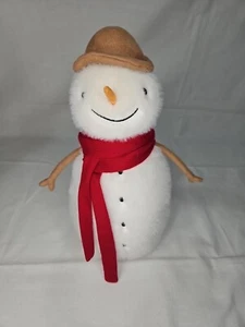 JELLYCAT Jesse Il Pupazzo di Neve!!️ Peluche di Lusso, Super Morbido Nuovo con etichette - Foto 1 di 4