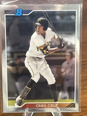 2020 Bowman Heritage - Chrome Prospects Oneil Cruz #92CP-OC (RC) - Image 1 of 2