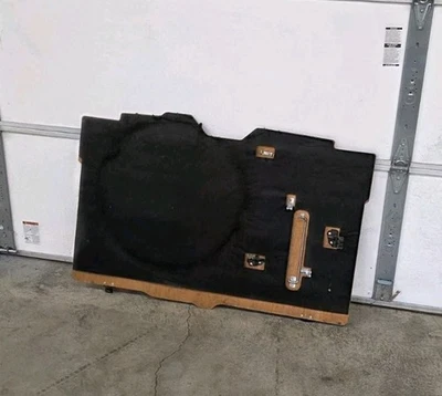 Toyota Supra MK3 1986.5-92 OEM escotilla trasera/neumático de repuesto cubierta de madera solamente Foto 1 de 4