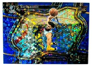 2022-23 Select David Roddy AZUL Disco Prizm RC #273 SP #/25 ¡Courtside Grizzlies! - Imagen 1 de 3