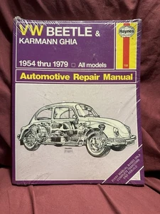 Haynes VW Beetle and Ghia 1954 To 1979 Workshop Manual NM - Picture 1 of 4