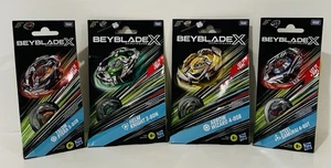 4 Stück Beyblade X: Steel Samurai, Talon Ptera, Arrow Wizard, & Helm Knight NEU - Bild 1 von 2