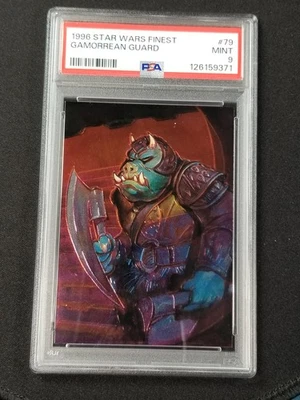 1996 Finest Star Wars #79 Gamorrean Guard PSA 9 - Image 1 of 2