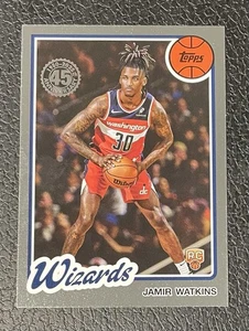 2025-26 Topps Flagship Basketball 45th Anniversary Jamir Watkins #80BK-86 - Bild 1 von 2