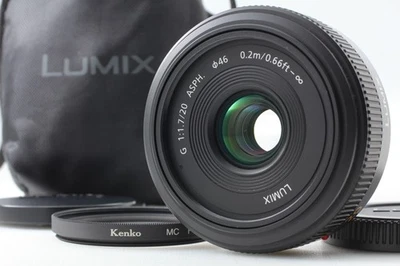 [MINT] Panasonic LUMIX G 20mm F/1.7 ASPH. Lens H-H020 From JAPAN - Image 1 of 4