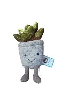 Jellycat Jade Succulent Stuffed Toy Silly Succulent Jade Retired W Tags - Picture 1 of 8