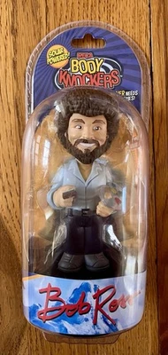 Aldaba de cuerpo sellada NECA Bob Ross 6,5 pulgadas cabeza de bobina energía solar 2019  Foto 1 de 3