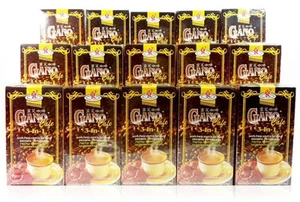 4X Gano Excel Cafe 3 in 1 Kaffee Ganoderma Reishi KOSTENLOSER EXPRESSVERSAND weltweit - Bild 1 von 2