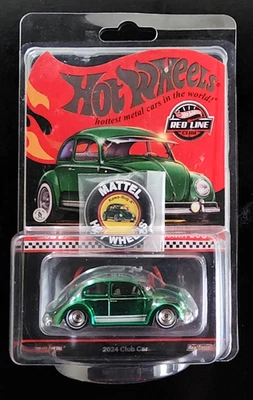 Hot Wheels RLC Kawa-Bug-A VW 2024 Club Car Premium Diecast With Button & Patch Foto 1 de 4