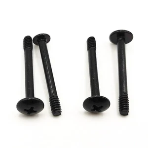 4PCS PC Case Chassis Cooling Fan Grill / Guard Mounting Metal Screws Replacement - Afbeelding 1 van 7