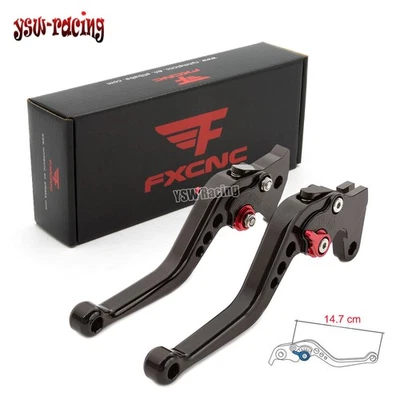 For Yamaha TW200 2001-2016 TTR250 2002 2003-2005 CNC Short Brake Clutch Levers - Image 1 of 4