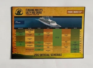 Flogging Molly's Salty Dog Cruise 2017 Daily Line-up - March 10th - Picture 1 of 2