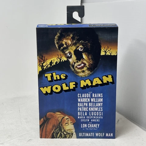 Neca ULTIMATE THE WOLF MAN in Color Universal Monsters 7"  Action Figure Cover
