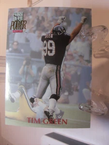 1992 Pro Set Power #199 - Tim Green - Atlanta Falcons (2754) - Foto 1 di 2