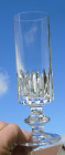 Bayel - Crystal Champagne Flute. Signed Top. 18 cm - diamond drinking. 5.2 cm