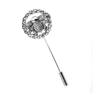 Outlander inspirierte Highland Bee Silber Pin - Bild 1 von 1