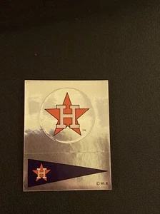 Pegatina de béisbol cromada 1988 R-1 de los Astros de Houston 1988 Astros Panini - Imagen 1 de 2
