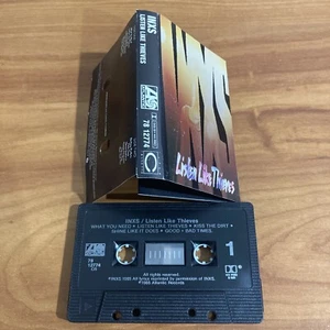 INXS ‎– Listen Like Thieves IMPORT CASSETTE - Picture 1 of 7
