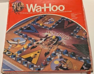 Pressman 1986 Wa-Hoo gioco da tavolo. Chase And Race Folklore dei nativi americani - Foto 1 di 15