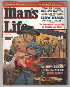 Man's Life May 1960 G/VG 3.0 Crestwood Publication GGA Cover - Picture 1 of 2