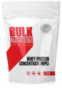 Bulk Nutrition - Whey Protein Concentrate (WPC) 1kg - Vanilla - Picture 1 of 2