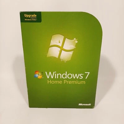 Microsoft Windows 7 Home Premium Upgrade 32 & 64 Bit DVDs MS WINDOWS - Image 1 of 4