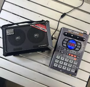 Roland SP-404SX Portable Power Sampler Good Condition Tested working from japan - Picture 1 of 7