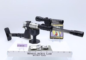 Megatron 100% Complete 1990 Vintage G1 Transformers Walther P-38 Action Figure