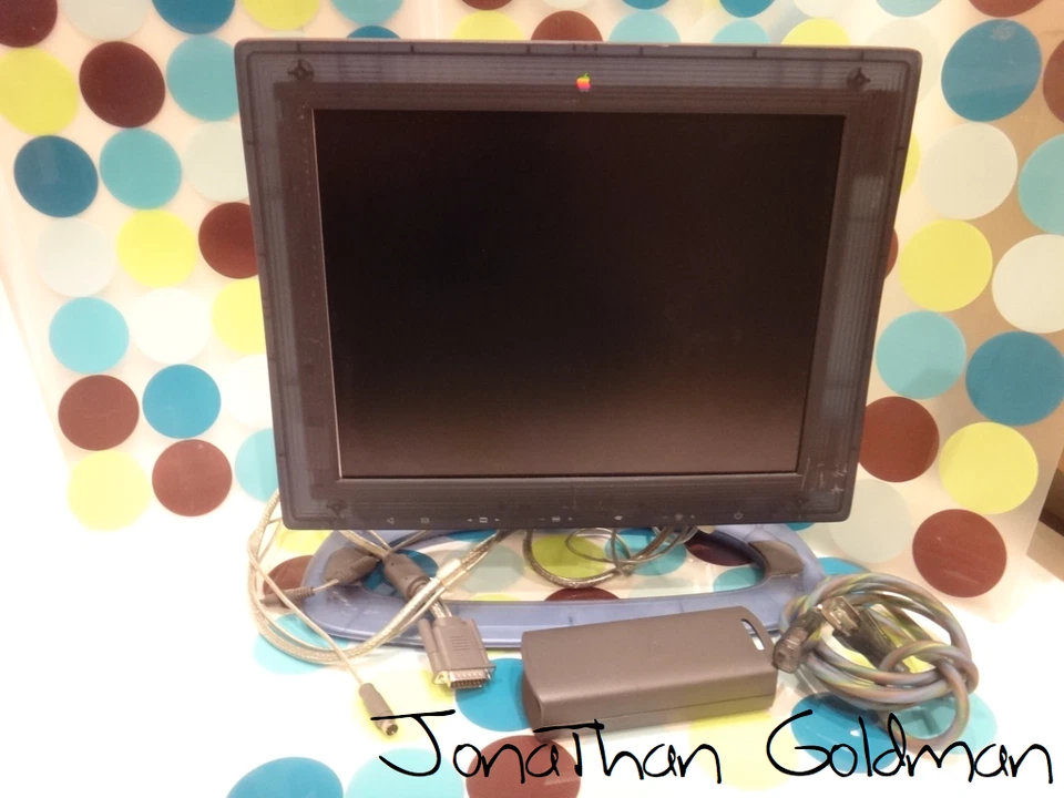 Apple Studio Display 15 M4551 Navy Blue LCD Display Monitor RARE Mac Vintage - Image 1 of 4
