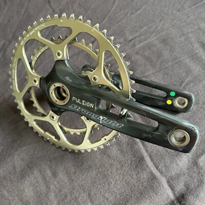Stronglight Pulsion carbon crankset + Active Link BB- WORDLWIDE SHIPPING - Imagen 1 de 12