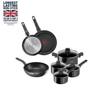 Titanium Ultra Plus G151S744 Induction Non-stick 7pc Set - Black - Picture 1 of 4