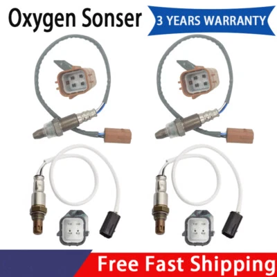 Sensor de oxígeno aguas arriba+aguas abajo 4 piezas para Infiniti Fx50 5,0 L V8 2009 2010 2011 2012 Foto 1 de 4