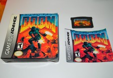 DOOM, Gameboy Advance, GBA SP, Original Box + Manual, Tested