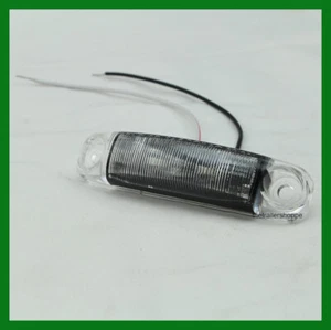 Tecniq Red Clear Lens 2 LED Surface Mount Marker Clearance Light - Bild 1 von 2
