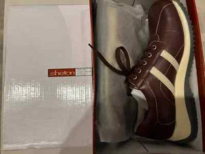 🔥ZAPATOS SHETON VOGUE DE SEÑORA ZAPATOS MUJER VINO/BEIGE TALLA 7.5 NUEVOS EN CAJA - Imagen 1 de 18
