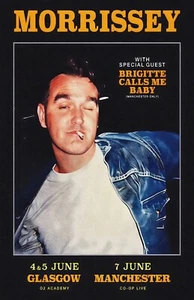 Morrissey 2025 UK Framed Concert Poster - Picture 1 of 2
