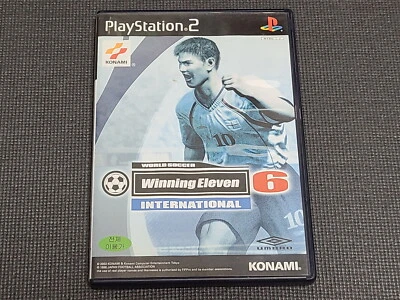 Sony PlayStation2 Winning Eleven 6 International Soccer Retro Game Korea Ver PS2 - Image 1 of 4