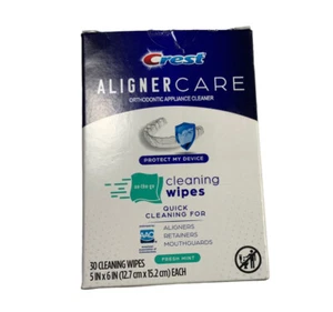 Crest Aligner Care Reinigungstücher für Aligner, Retainer, Mundschutz, 30Ct - Bild 1 von 9