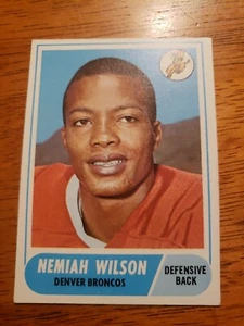 1968 Topps Partial Set Break #199 Nemiah Wilson EX - Picture 1 of 2