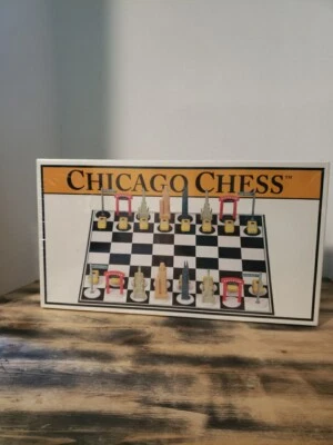 NEW! ©2001 Chicago Chess™ GREAT GAME! Great GIFT! Big League Promotions RARE!!!  - Image 1 of 2
