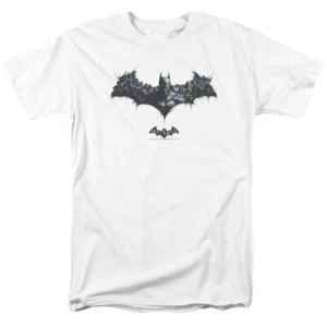 Batman Arkham Origins Bat of Enemies Licensed Adult T-Shirt - Picture 1 of 9