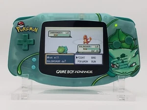 Bulbasaur Game Boy Advance, Divertido Juego Pantalla IPS Retroiluminada Tema Pokémon - Imagen 1 de 7