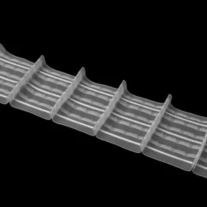Gardinenband 10m, Bleistiftfalte, Transparent-80mm, 1:1.5 Kräuselband Faltenband - Bild 1 von 2