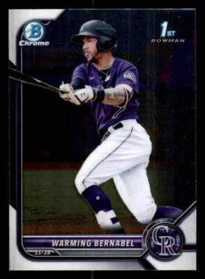 2022 Bowman Chrome Prospects #BCP46 Warming Bernabel - Image 1 of 2