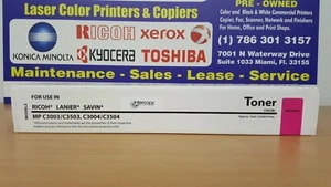 Lanier Toner MP C3003 C3503 C3004 C3504 841814, 841818 Magenta - Bild 1 von 3
