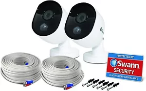 Swann PRO-1080MSBPK2 Heat-Sensing 1080p 2.1mp HD Bullet CCTV Camera 4575 4580 - Picture 1 of 5