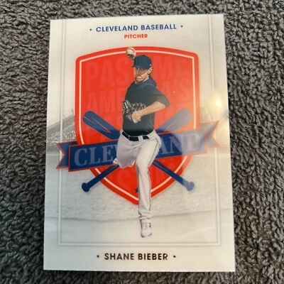 2021 Panini Chronicles SHANE BIEBER America's Pastime #79 Cleveland - Image 1 of 2
